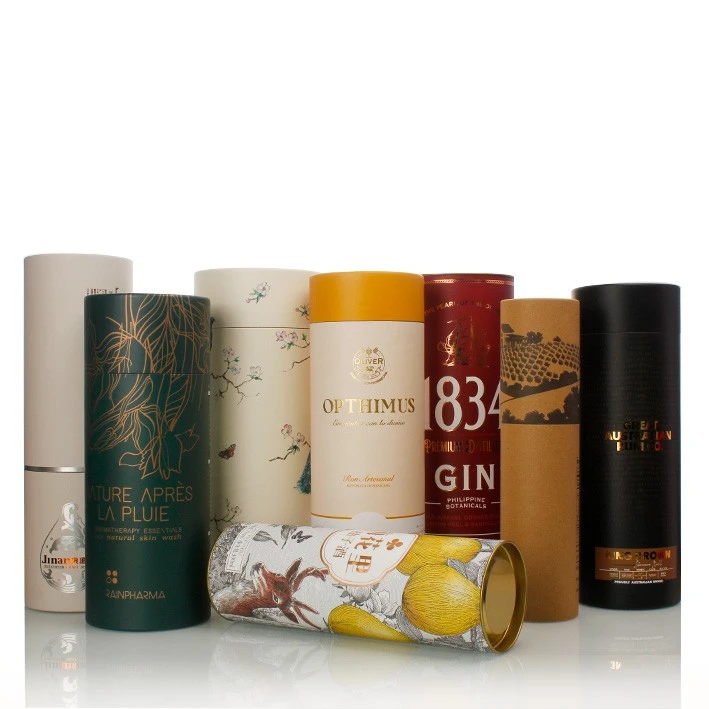 Custom Design Paper Tube Box