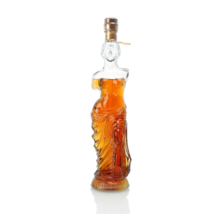 Elegant Goddess-Shaped Artistic Liquor Bottle